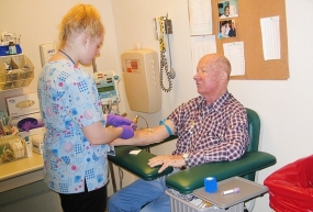 Phlebotomy in Medical Facility