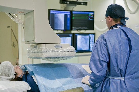 Cathlab in modern hospital