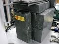 Lead bricks used as radiation shielding materials
