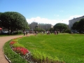 Park filled with people