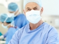 Surgeon Wearing Face Mask